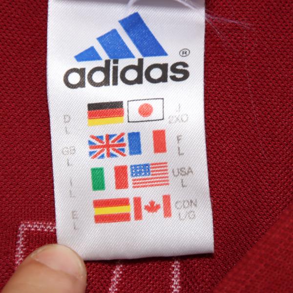Adidas Bayern Monaco maglia da calcio bordeaux e nera taglia L uomo
