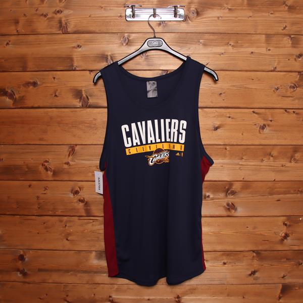 Adidas Cleveland Cavaliers t-shirt blu taglia XL uomo