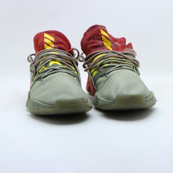 Adidas Harden Scarpa Grigia e Rossa Eur 50.5 Uomo