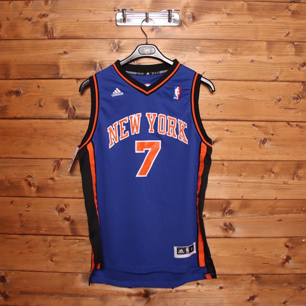 Adidas New York Knicks Anthony 7 canotta da basket blu e arancione taglia 18/20y bambino
