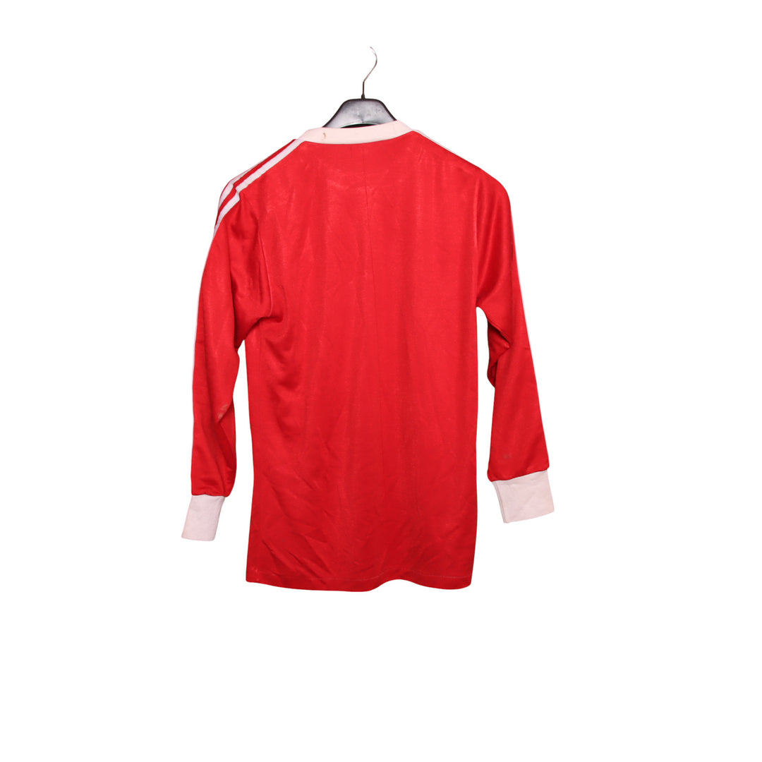 Adidas Bayern Monaco Maglia da Calcio Vintage Rossa Taglia M Uomo Made in W. Germany