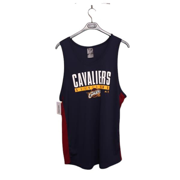 Adidas Cleveland Cavaliers t-shirt blu taglia XL uomo