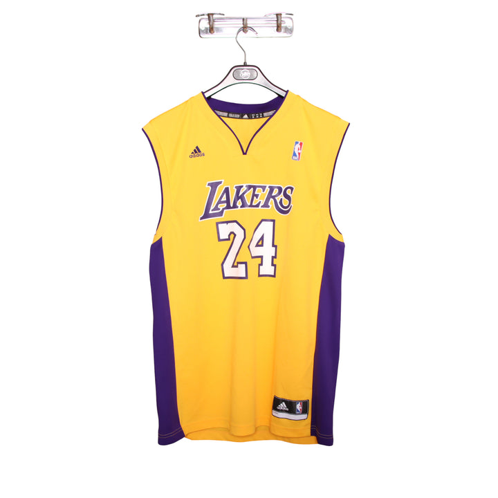 Adidas Los Angeles Lakers Bryant Maglia da Basket Gialla Taglia M Uomo