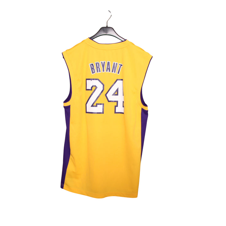 Adidas Los Angeles Lakers Bryant Maglia da Basket Gialla Taglia M Uomo