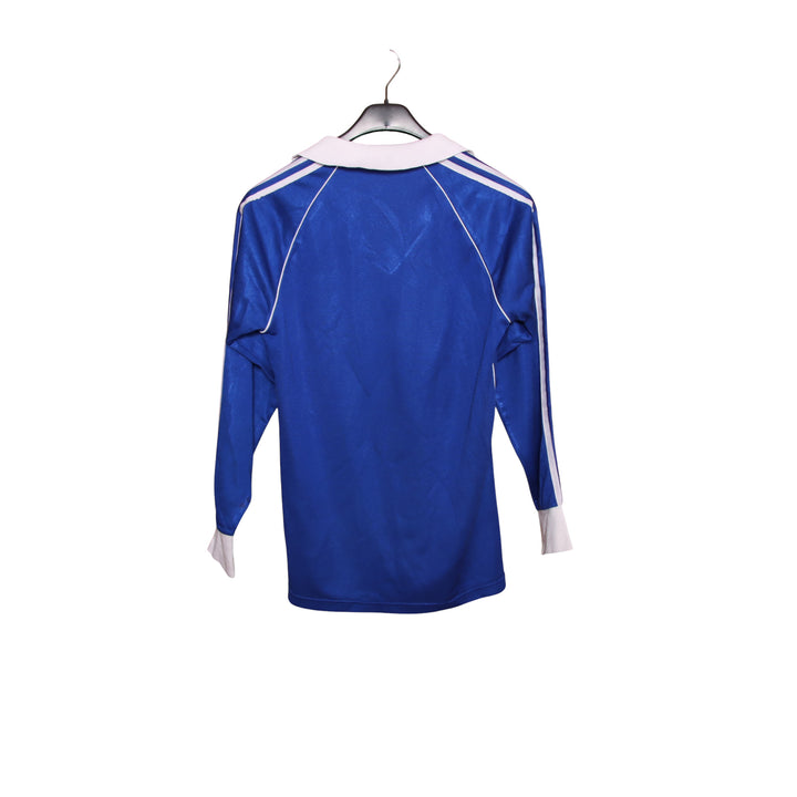 Adidas Schalke 04 Maglia da Calcio Vintage Blu Taglia M Uomo Made in W. Germany