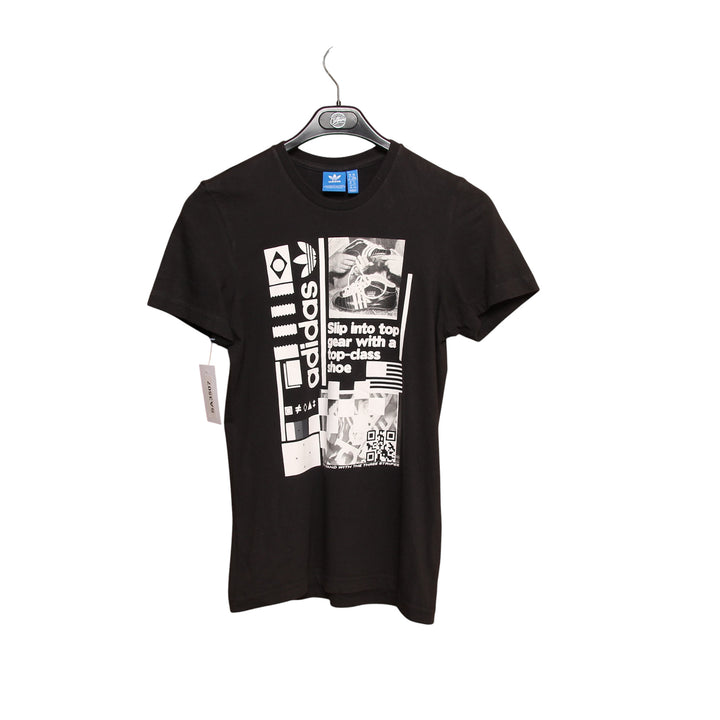 Adidas T-Shirt Nera Taglia XS Unisex