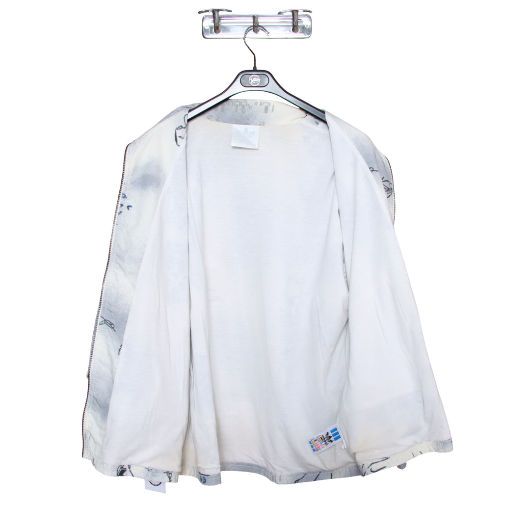 Adidas Track Top Grigio Taglia 44 Uomo