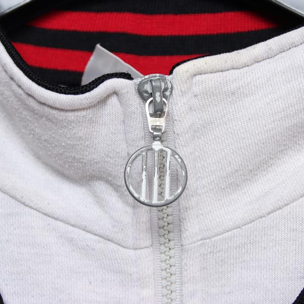 Adidas track top vintage 90' grigia taglia S uomo