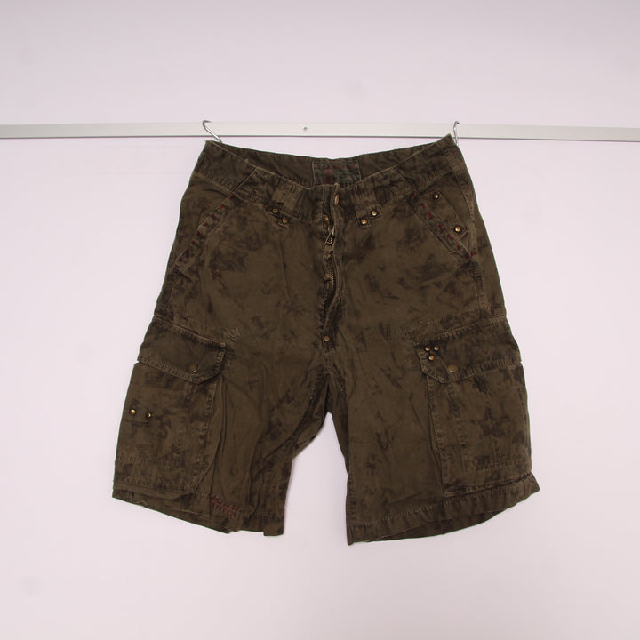 Aff Bermuda Cargo Militare Camouflage Taglia 44 Unisex Deadstock