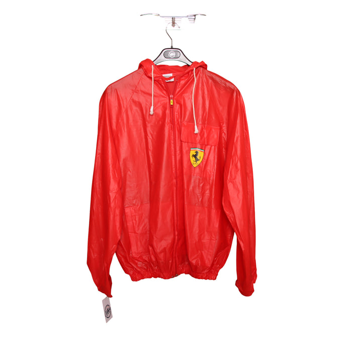Agip x Ferrari Track Top Vintage Rosso Taglia L Uomo