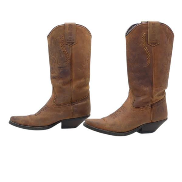 Alamo stivale western marrone in pelle numero 39 donna