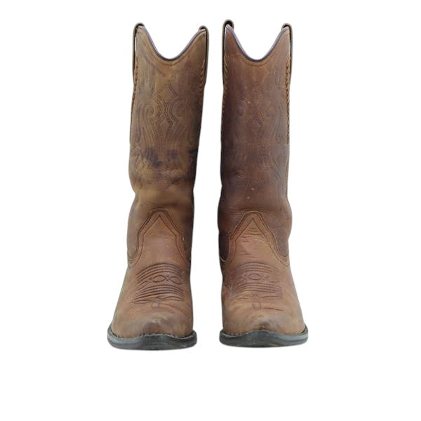 Alamo stivale western marrone in pelle numero 39 donna