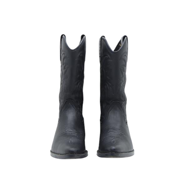 Alamo stivali western nero in pelle numero 37 donna
