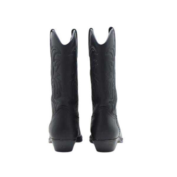 Alamo stivali western nero in pelle numero 37 donna