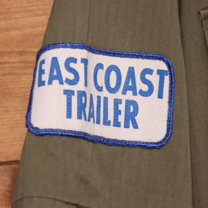 American Flauer camicia militare verde taglia M uomo