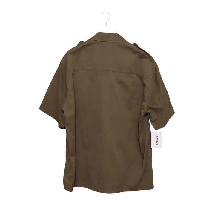American Flauer camicia militare verde taglia M uomo