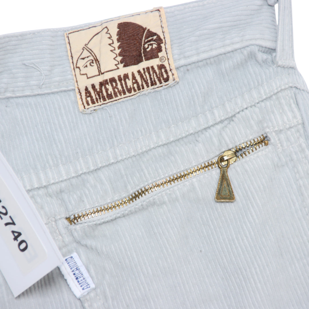 Americanino Jeans in Velluto Grigio W28 Donna