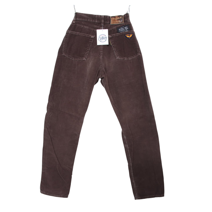 Avirex Jeans in Velluto Marrone W28 Donna