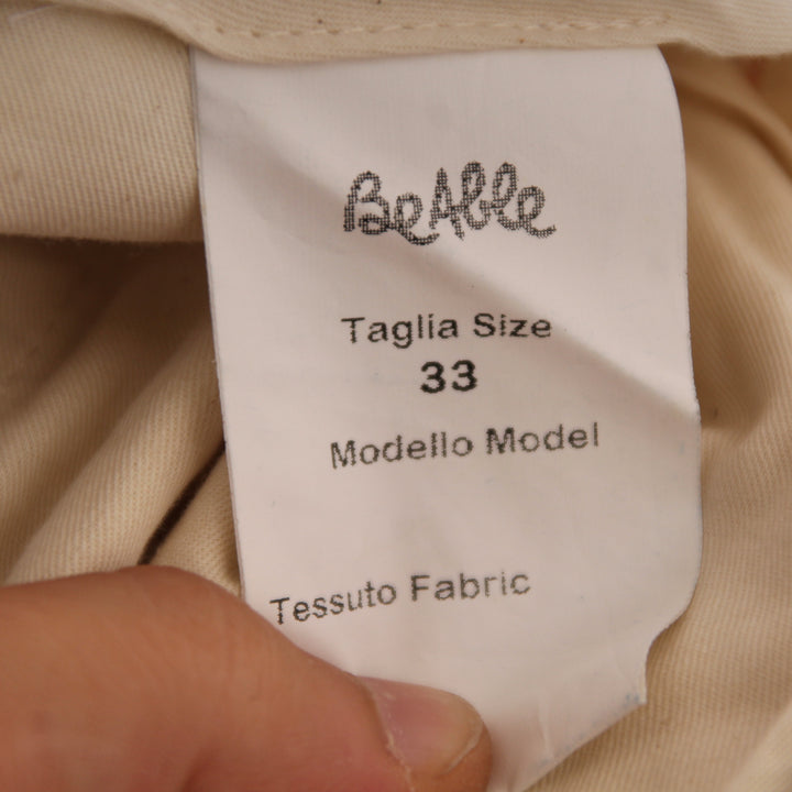 Beable Bermuda Bianco W33 Uomo Deadstock