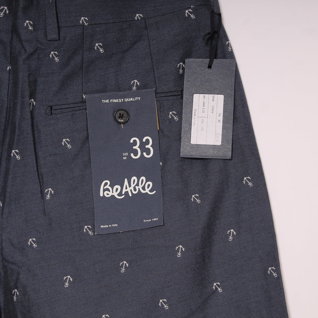 Beable Bermuda Blu W33 Uomo Deadstock