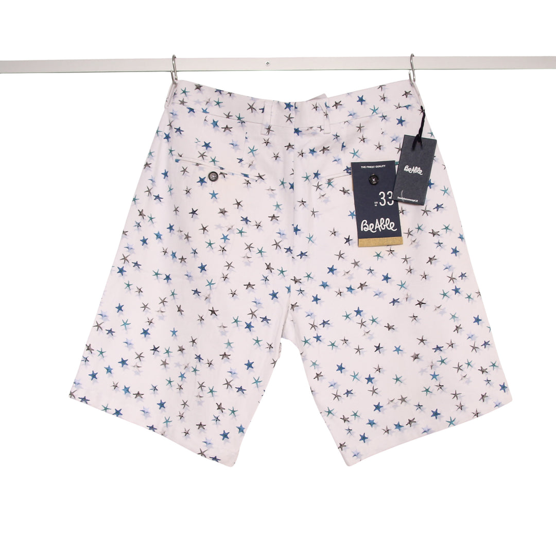 Beable Bermuda Bianco W33 Uomo Deadstock