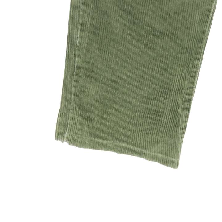 Best Company 50717 Jeans in Velluto Verde W30 Donna