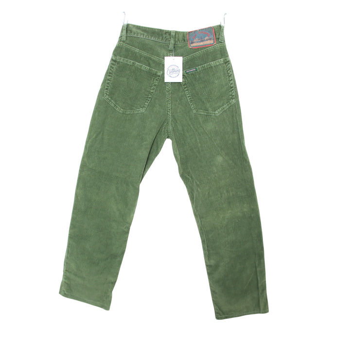Best Company 50717 Jeans in Velluto Verde W30 Donna