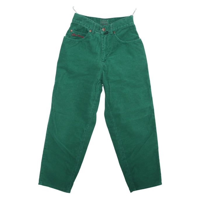 Best Company Jeans in Velluto Verde W28 Donna