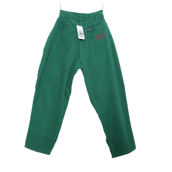 Best Company Jeans in Velluto Verde W28 Donna