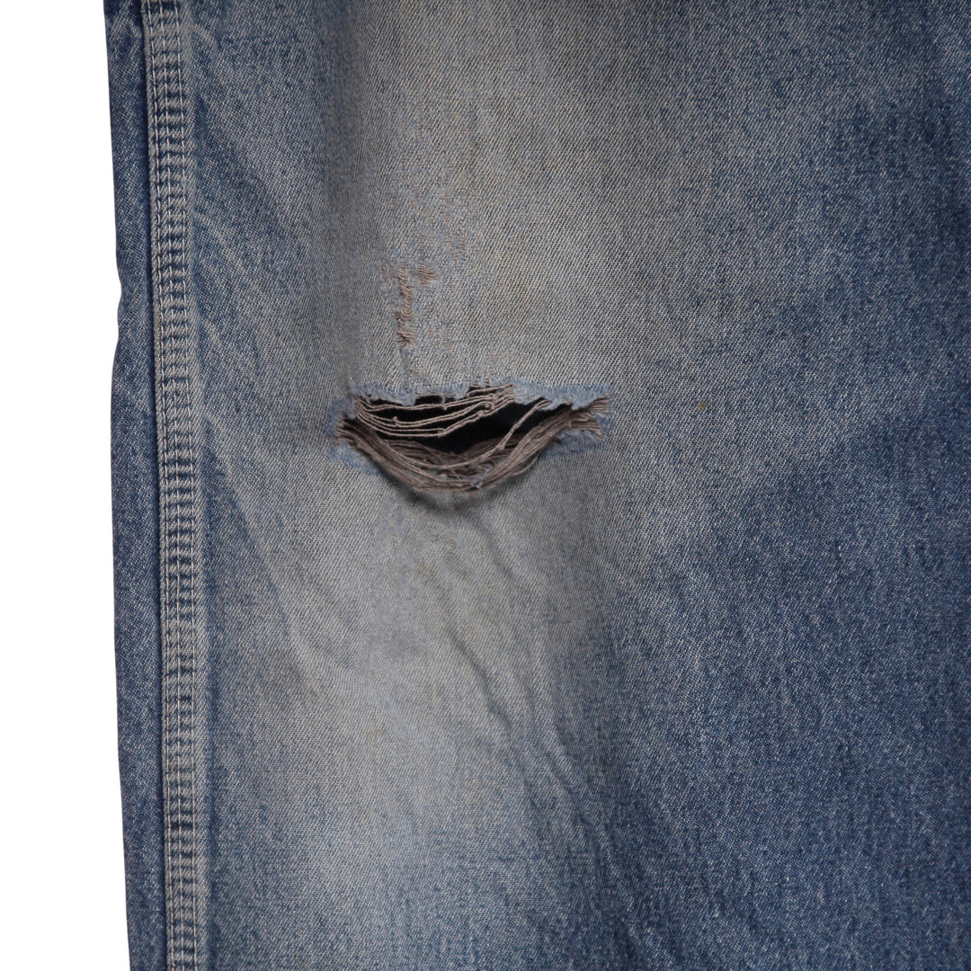 Big Smith Salopette di Jeans Denim Taglia 3XL Uomo Made in USA