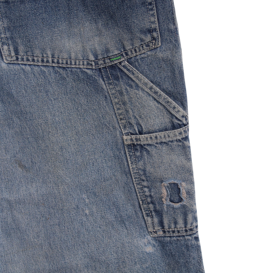 Big Smith Salopette di Jeans Denim Taglia 3XL Uomo Made in USA