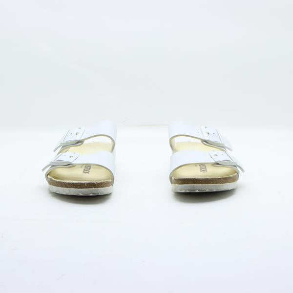 Birkenstock Arizona sandalo bianco in pelle EU 37 donna