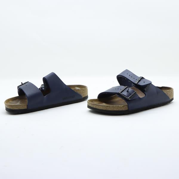 Birkenstock Arizona sandalo blu in pelle EU 38 donna