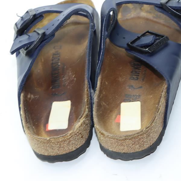 Birkenstock Arizona sandalo blu in pelle EU 38 donna