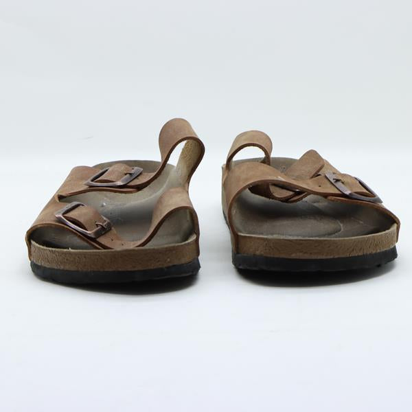 Birkenstock Arizona sandalo marrone in pelle EU 42 uomo