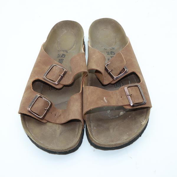 Birkenstock Arizona sandalo marrone in pelle EU 42 uomo