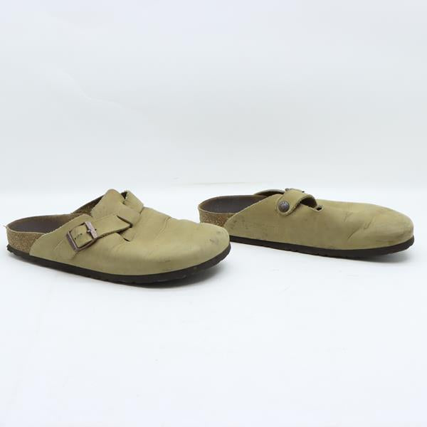 Birkenstock Boston sandalo marrone in pelle EU 40 unisex