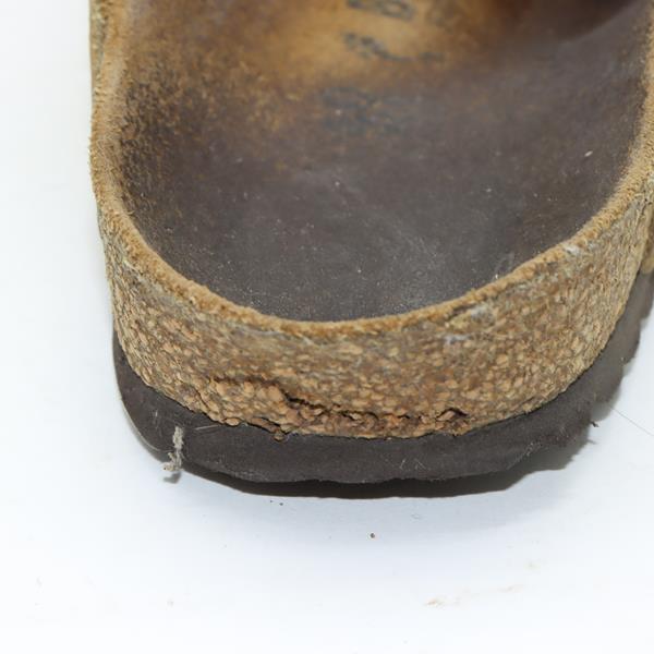 Birkenstock Boston sandalo marrone in pelle EU 40 unisex