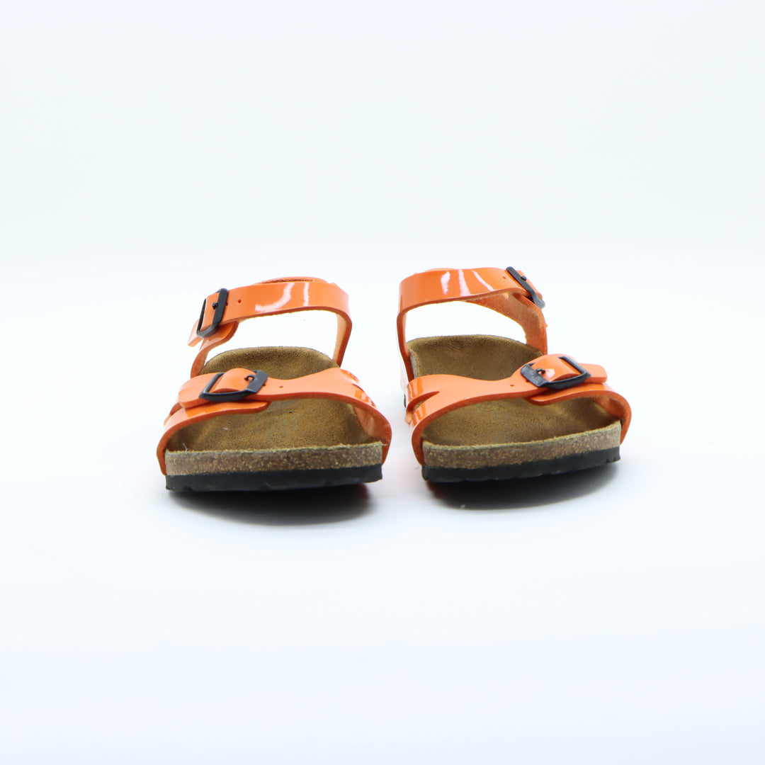 Birkenstock Colorado Sandalo Arancione in Pelle EU 34 Bambino