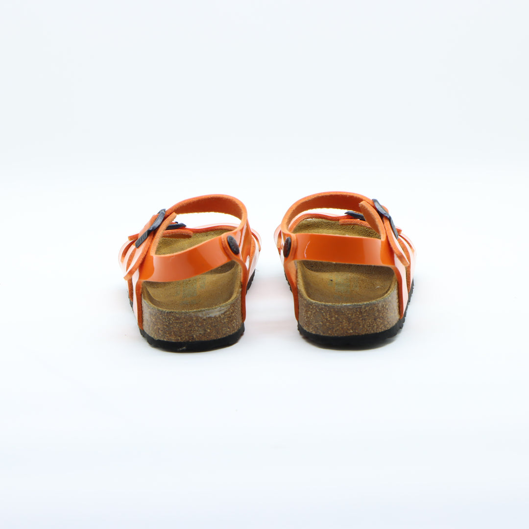 Birkenstock Colorado Sandalo Arancione in Pelle EU 34 Bambino