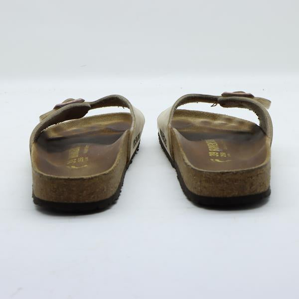 Birkenstock Madrid sandalo cipria in pelle EU 39 donna