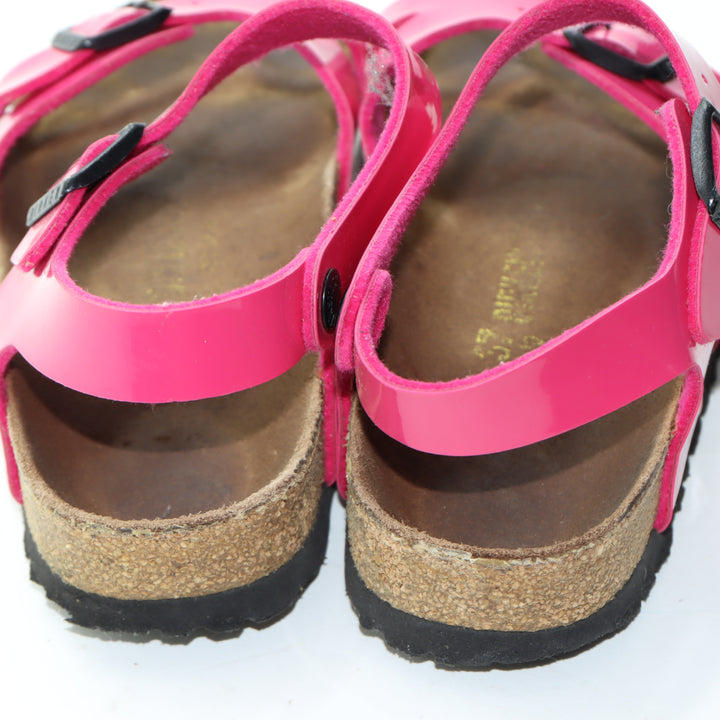 Birkenstock Rio Sandalo Fucsia in Birko Flor EU 37 Bambino