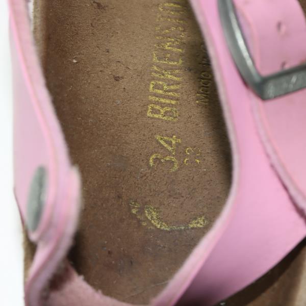 Birkenstock Rio sandalo rosa in pelle EU 34 bambina