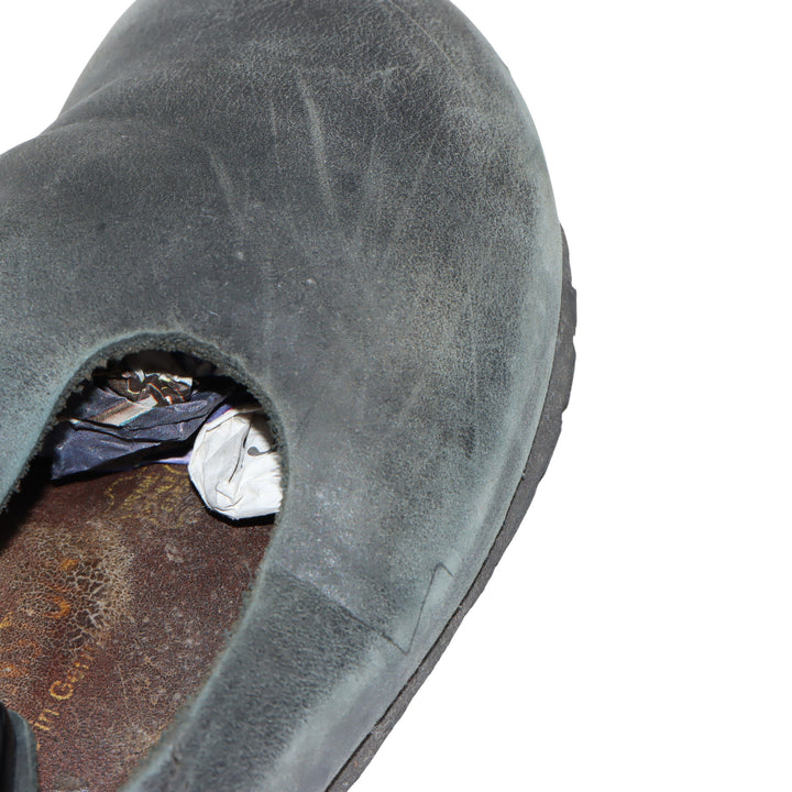Birkenstock Bonn Sandalo Verde in Pelle EU 40 Uomo