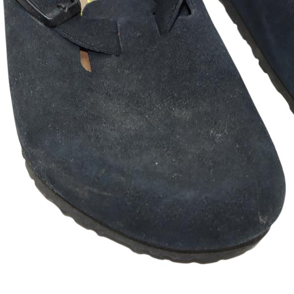 Birkenstock Boston sabot blu in tessuto EU 40 unisex