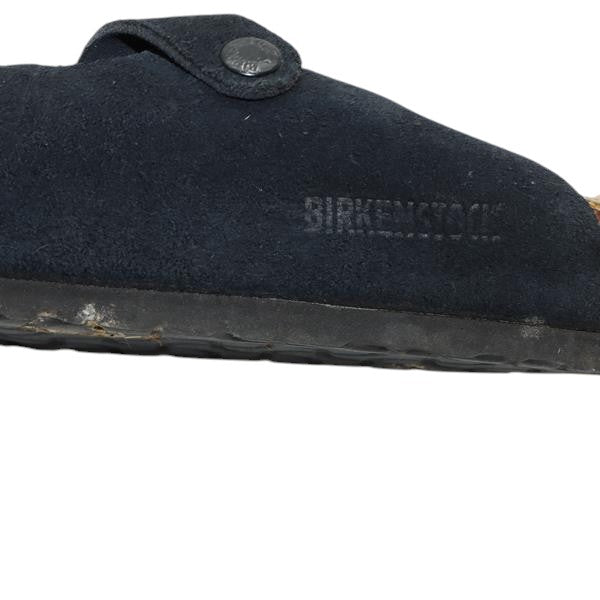 Birkenstock Boston sabot blu in tessuto EU 40 unisex