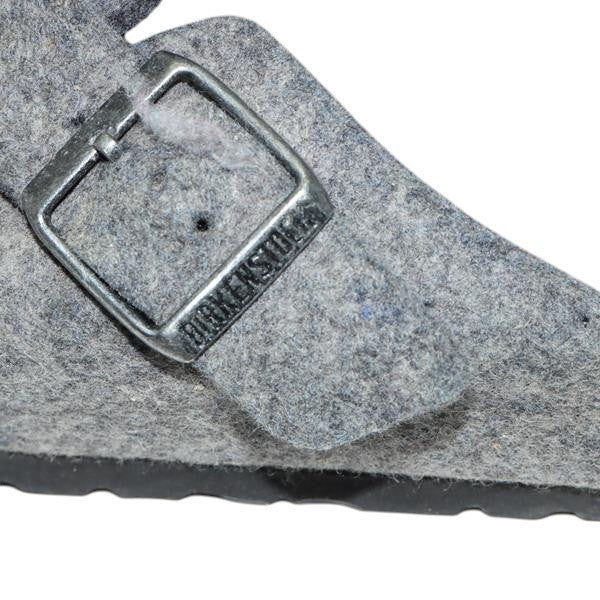 Birkenstock Boston sabot grigio in tessuto EU 41 unisex