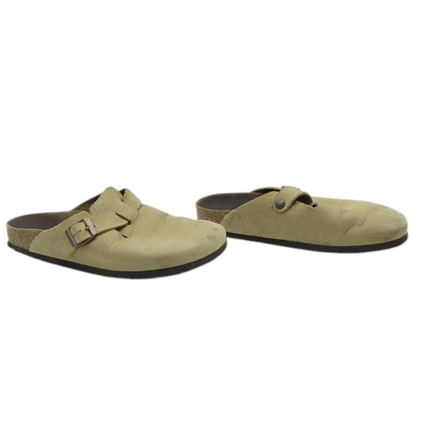 Birkenstock Boston sandalo marrone in pelle EU 40 unisex