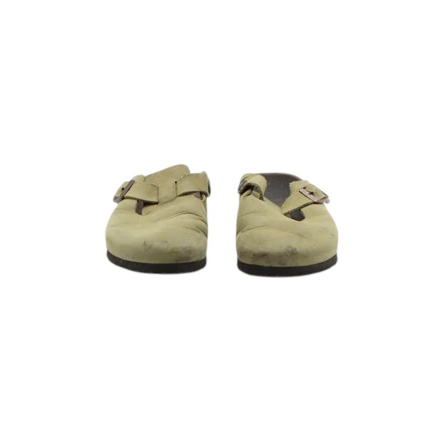 Birkenstock Boston sandalo marrone in pelle EU 40 unisex