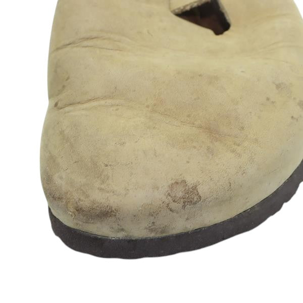 Birkenstock Boston sandalo marrone in pelle EU 40 unisex